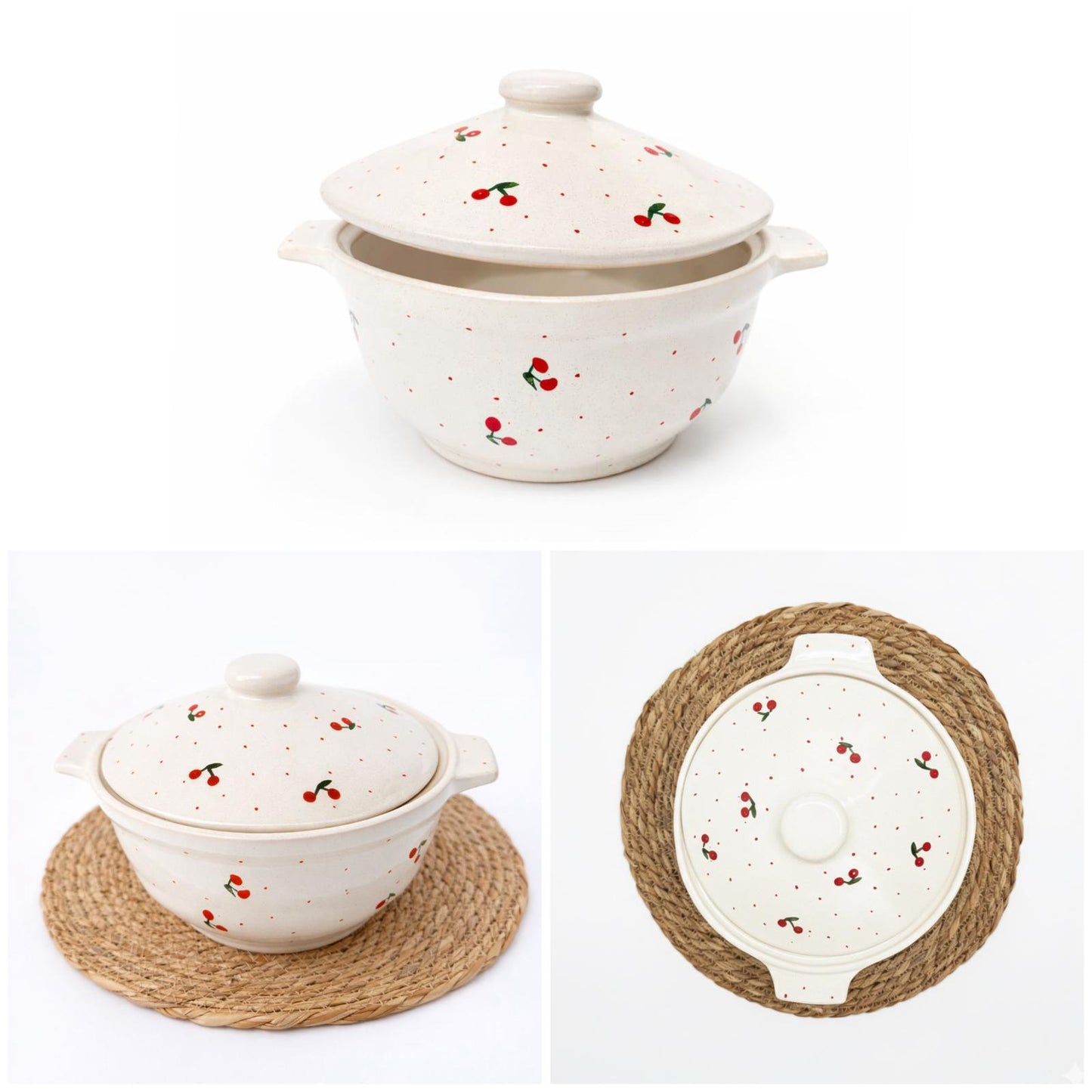 Soupier Cerise Pièce unique