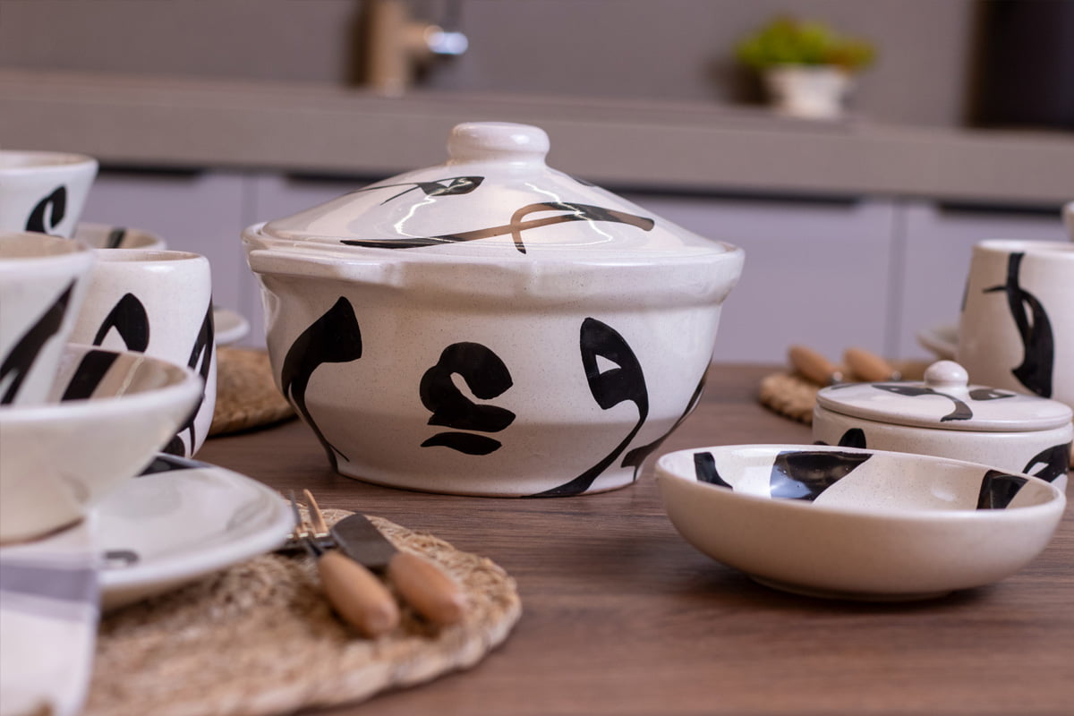 Alif Soup Pot Unique piece