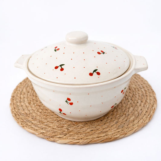 Cherry Soup Bowl Unique piece