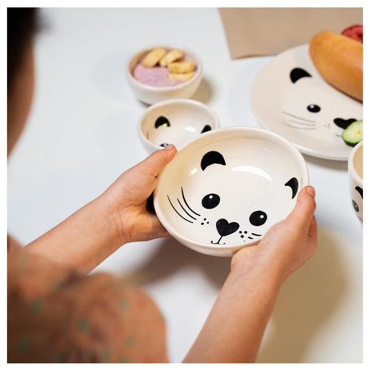 CHAT– Service de vaisselle menu enfant