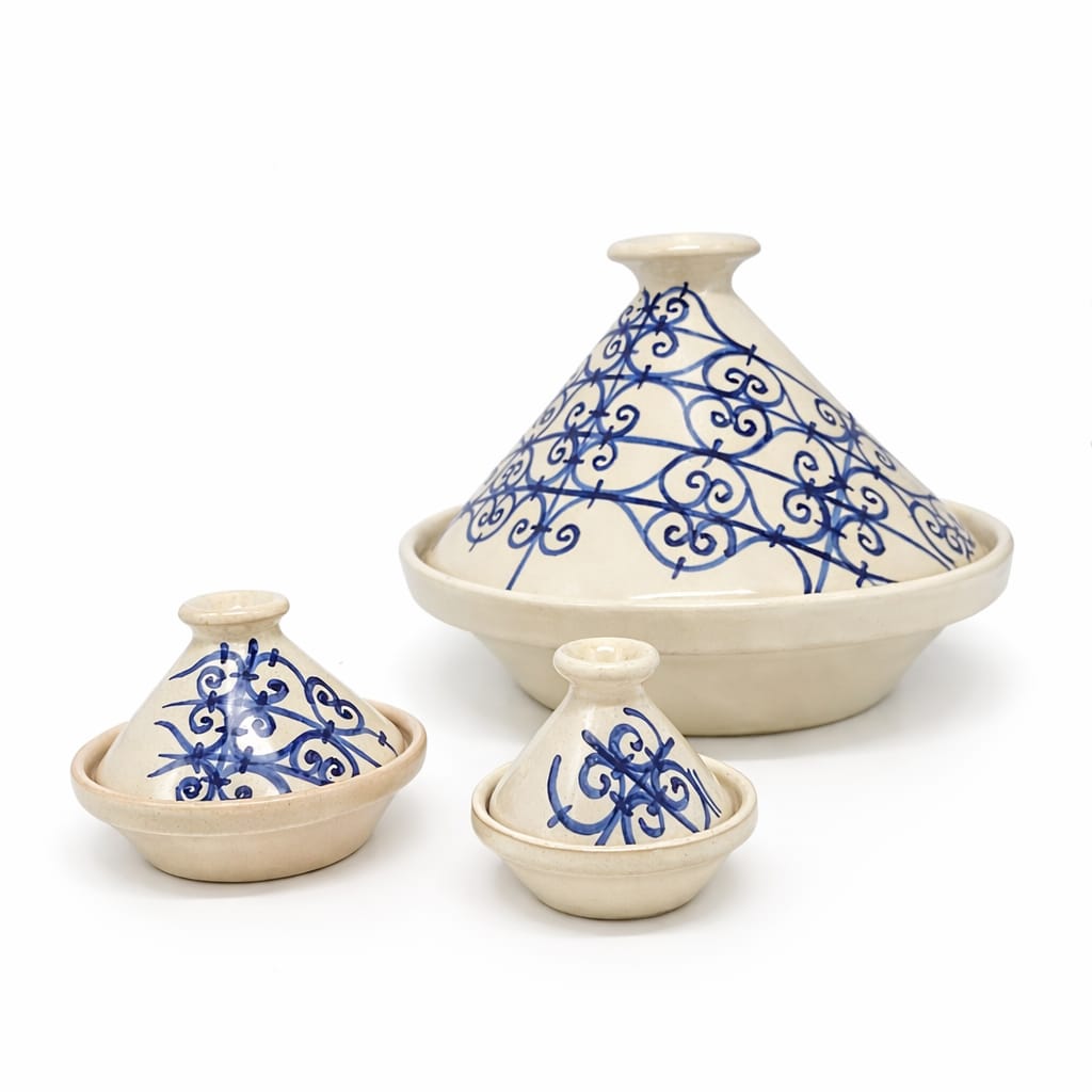 Sidi Bou Tajine Kit 3 artisanal pieces