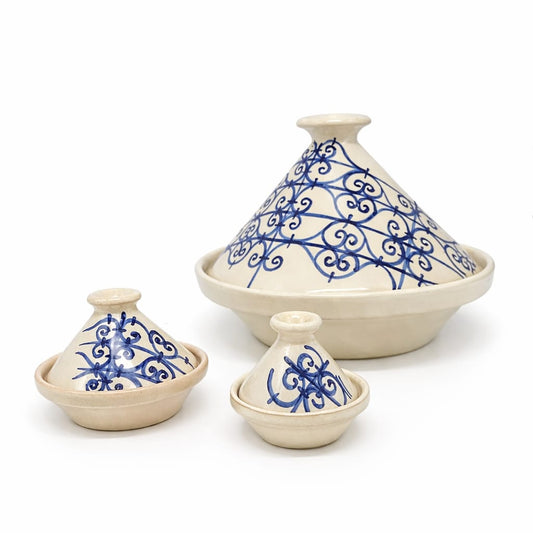 Sidi Bou Tajine Kit 3 artisanal pieces
