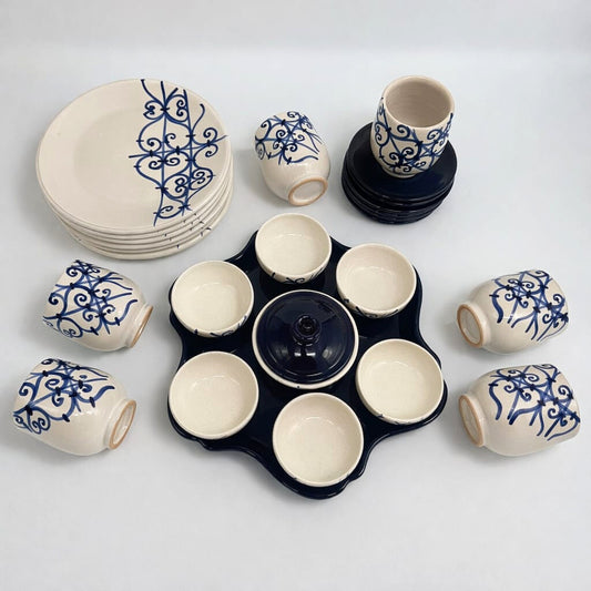 Sidi Bou Breakfast Dishes for 4 people