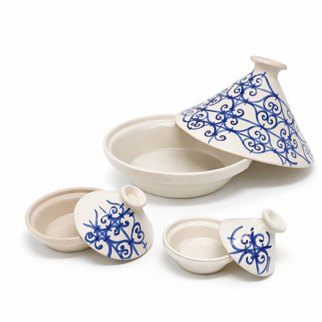 Sidi Bou Tajine Kit 3 artisanal pieces