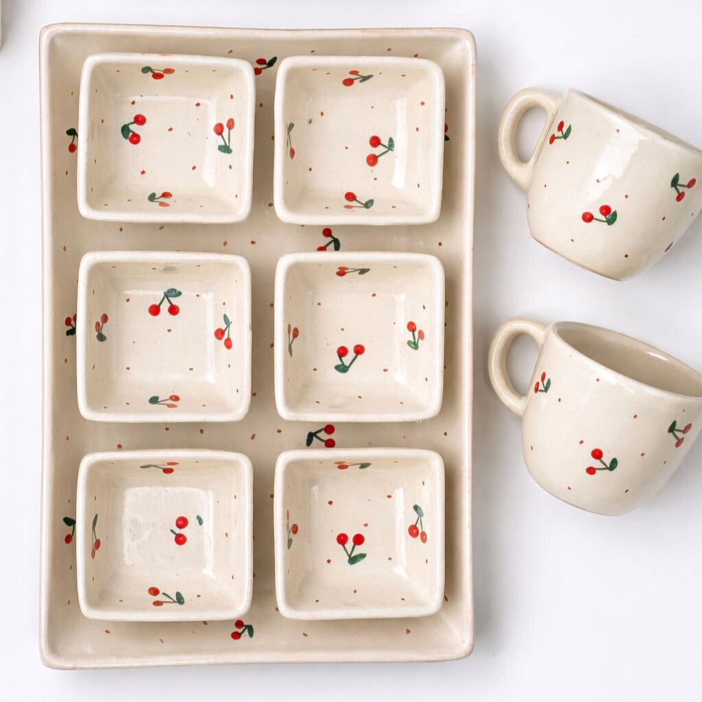 Service brunch Cerise 6 personnes