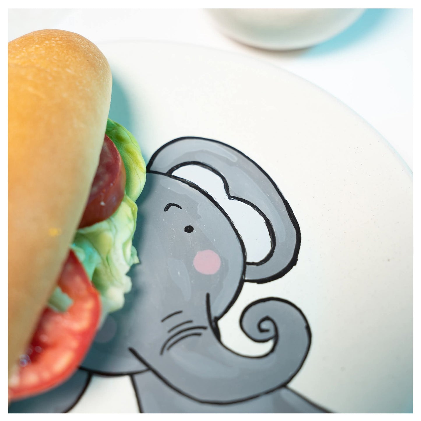 ÉLÉPHANT – Service de vaisselle  menu enfant