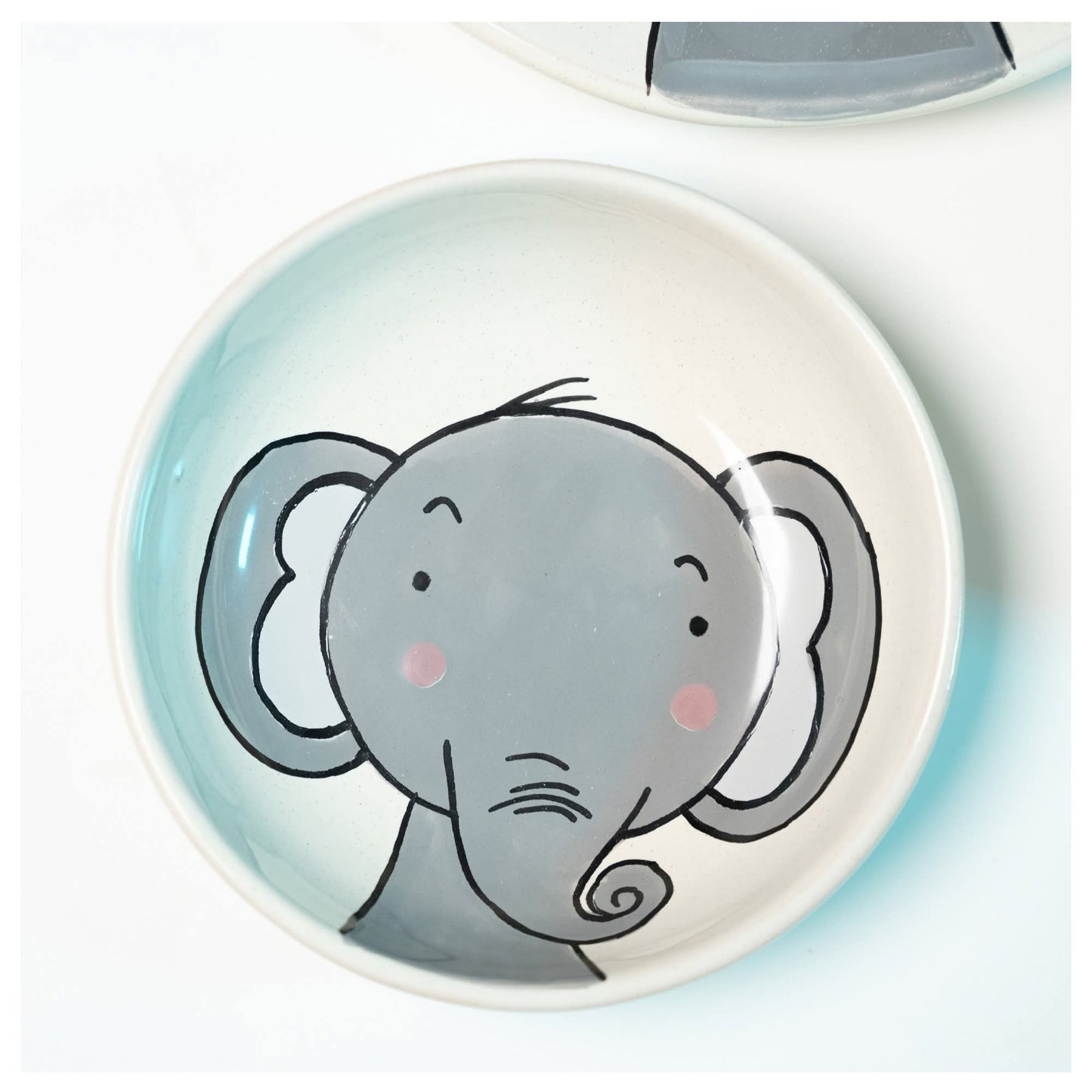 ÉLÉPHANT – Service de vaisselle  menu enfant